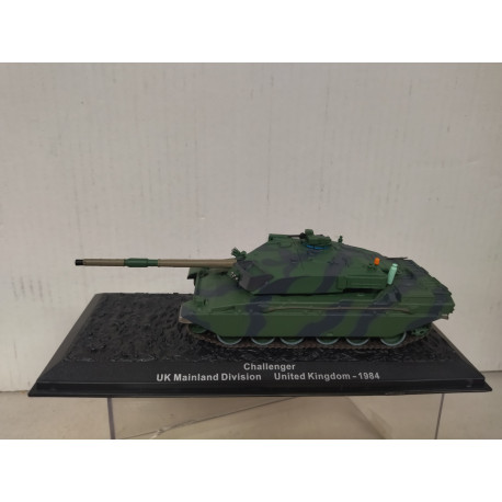 TANK CHALLENGER 1 1984 UK MAINLAND DIVISION 1:72 ALTAYA IXO