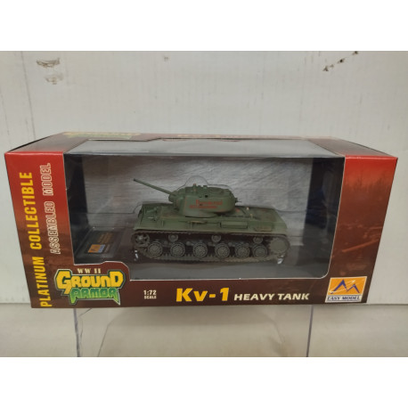 KV-1 TANK model 1942 USSR-URSS-RUSSIA WW 2 1:72 GROUND ARMOR