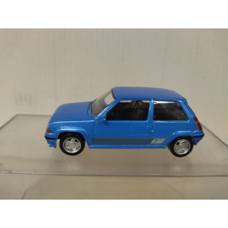 RENAULT 5 SUPERCINQ GT TURBO BLUE YOUNGTIMER 1:43 NOREV JETCAR