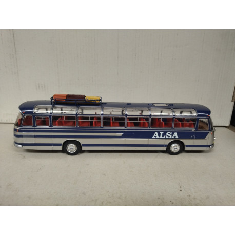 PEGASO 5070 1967 SETRA SEIDA S14 ALSA AUTOBUS 1:43 SALVAT IXO OPEN BOX