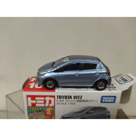 TOYOTA VITZ BLUE (2-GEN YARIS) 1:64/apx 1:64 TOMICA 104