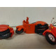 LOTE X 3 VESPA MOTO/BIKE 1:20 SMART TOYS DIECAST