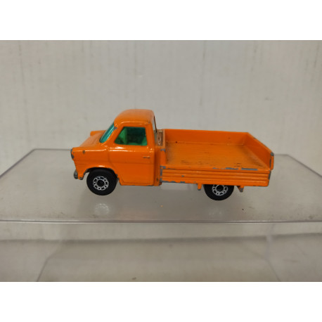 FORD TRANSIT PICKUP ORANGE MB66 (2) /apx 1:64 MATCHBOX NO BOX