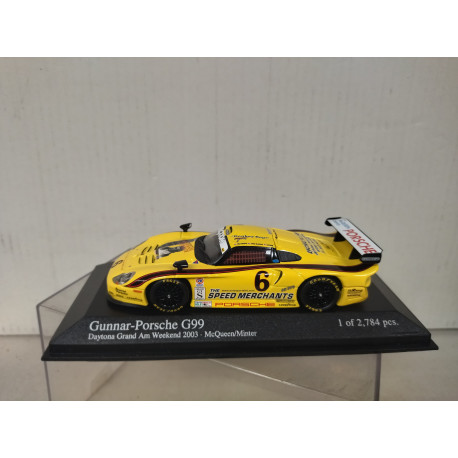 GUNNAR-PORSCHE G99 2003 DAYTONA GRAND AM MCQUEEN-MINTER 1:43 MINICHAMPS