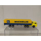 BERNARD SEMI TRAILER MICHELIN 1:100/apx 1:64 MAJORETTE RAIL ROUTE NO BOX