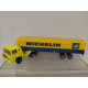 BERNARD SEMI TRAILER MICHELIN 1:100/apx 1:64 MAJORETTE RAIL ROUTE NO BOX