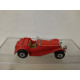 JAGUAR SS100 OPEN RED MB47 1:50/apx 1:64 MATCHBOX NO BOX