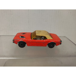 DODGE CHALLENGER RED SUPERFAST MB1 (2) 1:65/ apx 1:64 MATCHBOX NO BOX