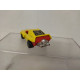 WOOSH-N PUSH YELLOW SUPERFAST 58 1:60/apx 1:64 MATCHBOX NO BOX