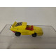 WOOSH-N PUSH YELLOW SUPERFAST 58 1:60/apx 1:64 MATCHBOX NO BOX