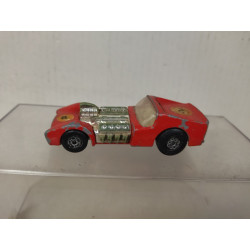 ROAD DRAGSTER RED SUPERFAST 19 1:65/apx 1:64 MATCHBOX NO BOX