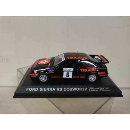 FORD SIERRA RS COSWORTH 1987 RALLY 1000 LAKES VATANEN 1:43 IXO ALTAYA