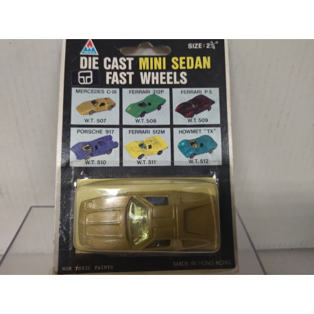 MERCEDES C-III MINI SEDAN apx 1:64 FAST WHEELS WT507 BOX TINTOYS