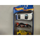 PACK 5-CARS CHAMPION SPEEDSTERS 1:64 HOT WHEELS