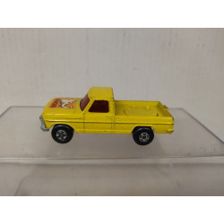 WILDLIFE TRUCK YELLOW ROLAMATICS 57 (2) apx 1:64 MATCHBOX NO BOX