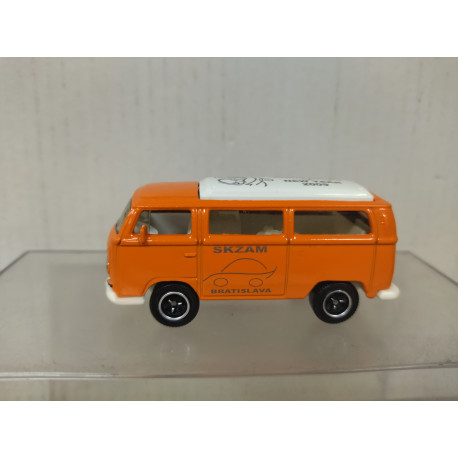 VOLKSWAGEN T2 BUS ORANGE SLOVENSKY KLUB 2009 1:59/apx 1:64 MATCHBOX BOX