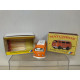 VOLKSWAGEN T2 BUS ORANGE SLOVENSKY KLUB 2009 1:59/apx 1:64 MATCHBOX BOX