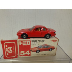 HONDA PRELUDE 3-Gen BA3/4/5/7 RED 1:59/apx 1:64 TOMICA 54