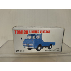 PRINCE CLIPPER MINI TRUCK BLUE 1:64 TOMICA LIMITED VINTAGE LV-14A