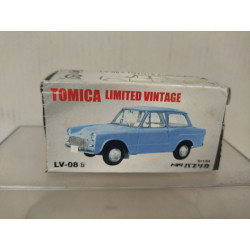 TOYOTA PUBLICA BLUE 1:64 TOMICA LIMITED VINTAGE LV-08B