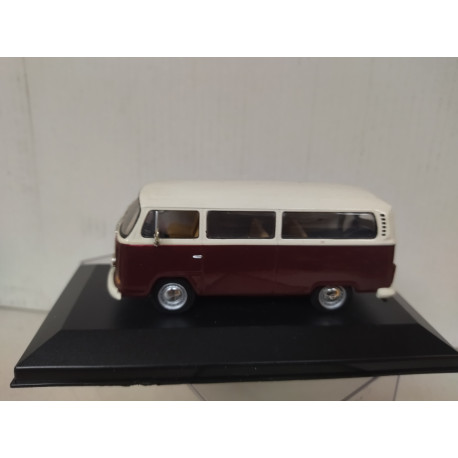 VOLKSWAGEN T2 KOMBI 1:43 ALTAYA IXO CAJA NO ORIGINAL DEFECT/RETRO ROTO