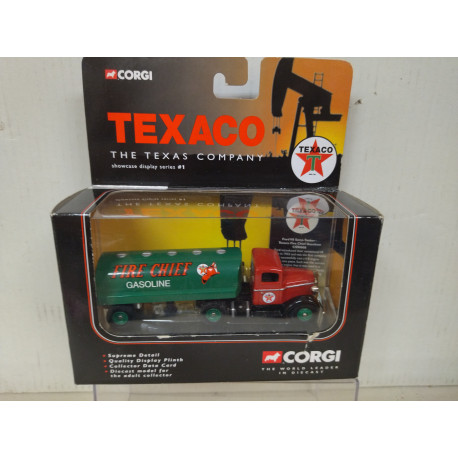 FORD ARTIC TANKER TEXACO FIRE CHIEF GASOLINE apx 1:72/1:76 CORGI CS90008