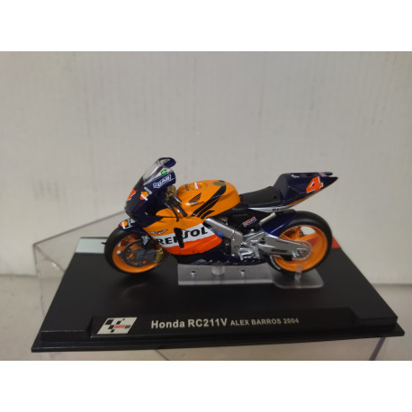 HONDA RC 211V 2004 ALEX BARROS 2004 MOTO/BIKE 1:24 ALTAYA IXO