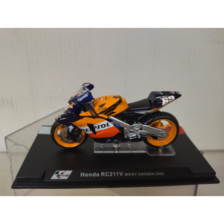 HONDA RC 211V 2005 NICKY HAYDEN MOTO/BIKE 1:24 ALTAYA IXO