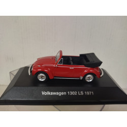 VOLKSWAGEN 1302 LS BEETLE/KAFER/COX CABRIO 1971 VW GERMANY 1:43 DeAGOSTINI IXO