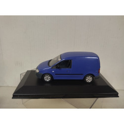 VOLKSWAGEN CADDY 2005 VAN BLUE 1:43 MINICHAMPS CAJA NO ORIGINAL