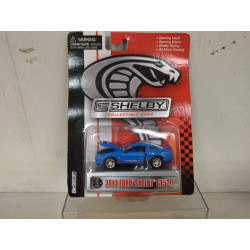 FORD SHELBY 2010 GT-500 BLUE 1:64 SHELBY COLLECTIBLES