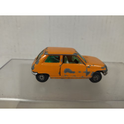 RENAULT 5 NARANJA 1:64 GUISVAL VINTAGE ORIGINAL NO BOX