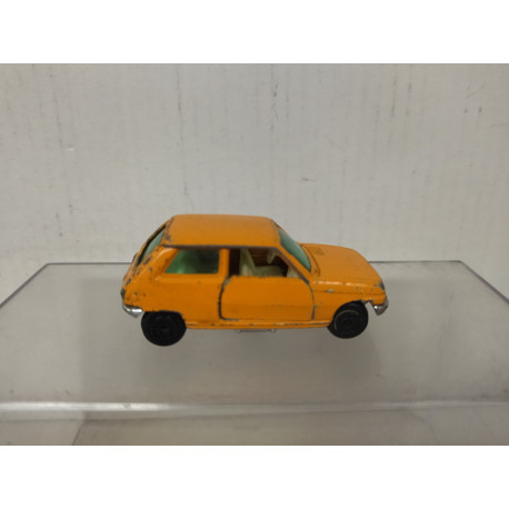 RENAULT 5 NARANJA (2) 1:64 GUISVAL VINTAGE ORIGINAL NO BOX