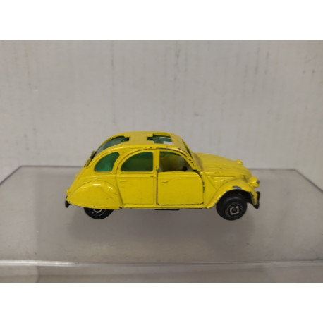 CITROEN 2CV AMARILLO apx 1:64 GUISVAL VINTAGE NO BOX