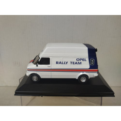 BEDFORD BLITZ 1982-83 OPEL ASSISTANCE RALLY 1:43 ALTAYA IXO CAJA NO ORIGINAL