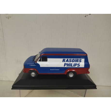 FORD TRANSIT 1984 MK2 PHILIPS ASSISTANCE RALLY 1:43 ALTAYA CAJA NO ORIGINAL