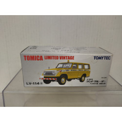 TOYOTA LAND CRUISER FJ56V ROAD PATROL CAR 1:64 TOMICA LIMITED VANTAGE LV-114A