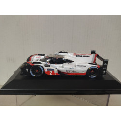 PORSCHE 919 HYBRID WIN 2017 24 H LE MANS 1:43 SPARK CAJA NO ORIGINAL