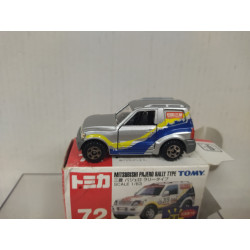 MITSUBISHI PAJERO RALLY DAKAR 1:63/apx 1:64 TOMICA 72