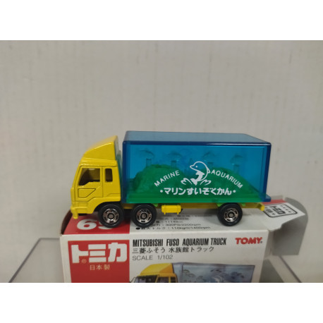 MITSUBISHI FUSO AQUARIUM TRUCK 1:102/ apx 1:64 TOMICA 69