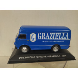 OM LEONCINO 1964 FURGONE GRAZIELLA 1:43 EAGLEMOSS IXO