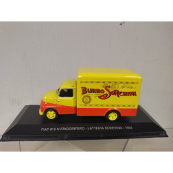 FIAT 615N 1955 FRIGORIFERO LATTERIA SORESINA 1:43 EAGLEMOSS IXO URNA RAJADA