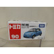 FIAT 500 BLUE 1:597apx 1:64 TOMICA 90