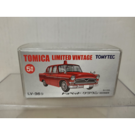 TOYOPET CROWN FIRE 1:64 TOMICA LIMITED VINTAGE LV-36B