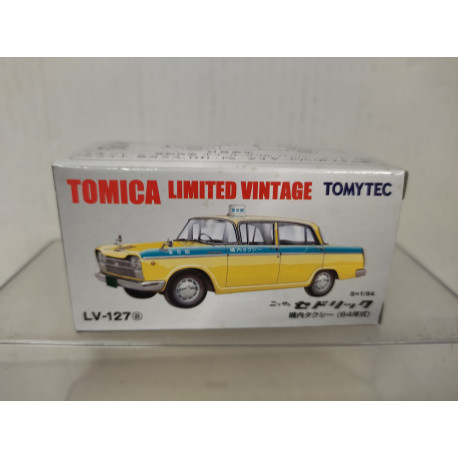 NISSAN CEDRIC TAXI JAPAN 1:64 TOMICA LIMITED VINTAGE LV-127A