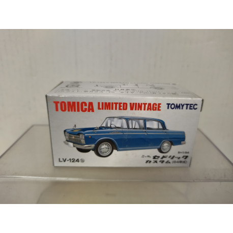 NISSAN CEDRIC CUSTOM BLUE 1:64 TOMICA LIMITED VINTAGE LV-124B