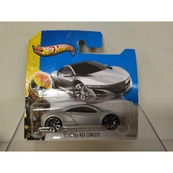 ACURA NSX 2012 CONCEPT SILVER 1:64 HOT WHEELS VINTAGE