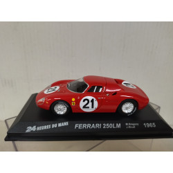 FERRARI 250 LM 1965 WIN 24 H LE MANS J.RINDT-M.GREGORY 1:43 ALTAYA IXO