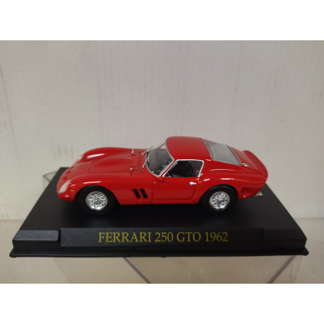 FERRARI 250 GTO 1962 ROJO/RED 1:43 SALVAT IXO HARD BOX