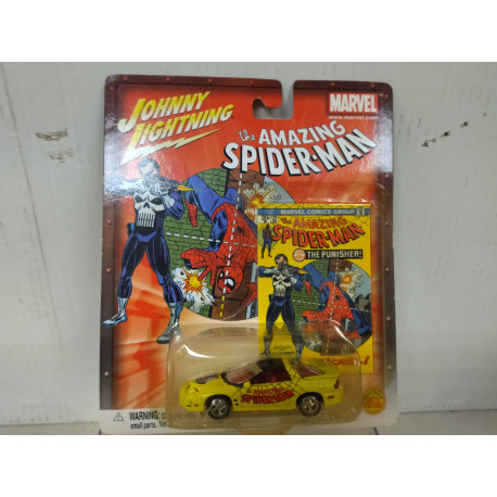 PONTIAC FIREBIRD 1999 AMAZING SPIDER MAN 1:64 JOHNNY LIGHTNING